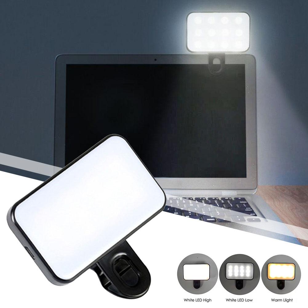 Photography Lighting Background - ไฟเซลฟี่ LED พกพาสำหรับ iPhone iPad โทรศัพท์มือถือ