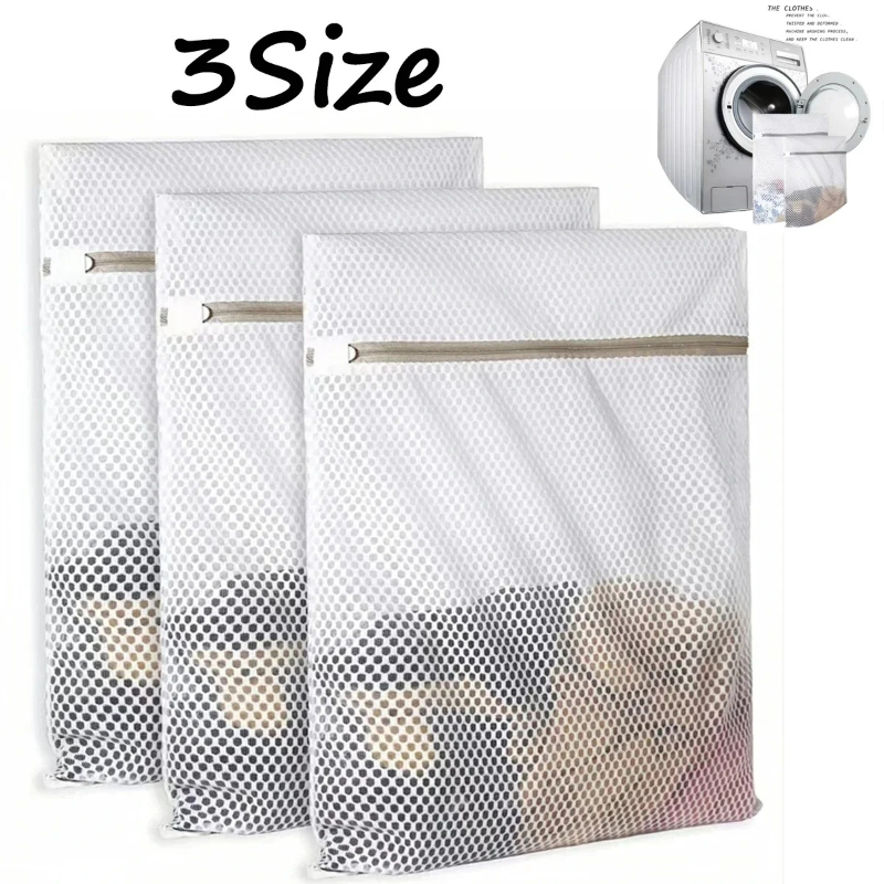 Honeycomb Grid Filter - ถุงซักผ้าตาข่ายรังผึ้งสุดหรู ตาข่ายหยาบ ทนทานและป้องกันการเสียรูป ถุงตาข่ายกรองสำหรับเดินทางแบบใช้ซ้ำได้