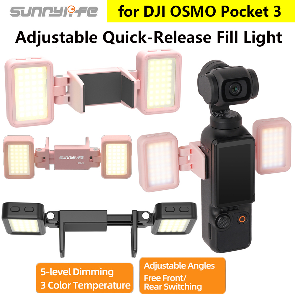 Photography Lighting Set - ซันนี่ไลฟ์ ควิก รีลีส ฟิล ไลท์วิดีโอการถ่ายภาพเซลฟี่สำหรับดีไอ โอเอสเอ็มโอ