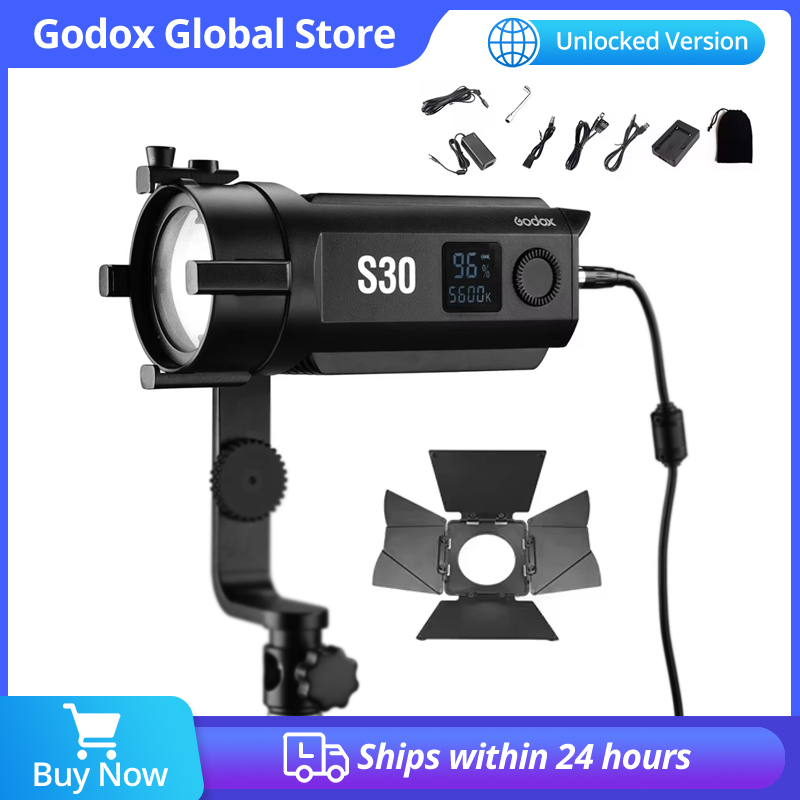 Photography Lighting Wireless - ไฟถ่ายภาพ Godox 30Ws LED แบบต่อเนื่อง ปรับได้