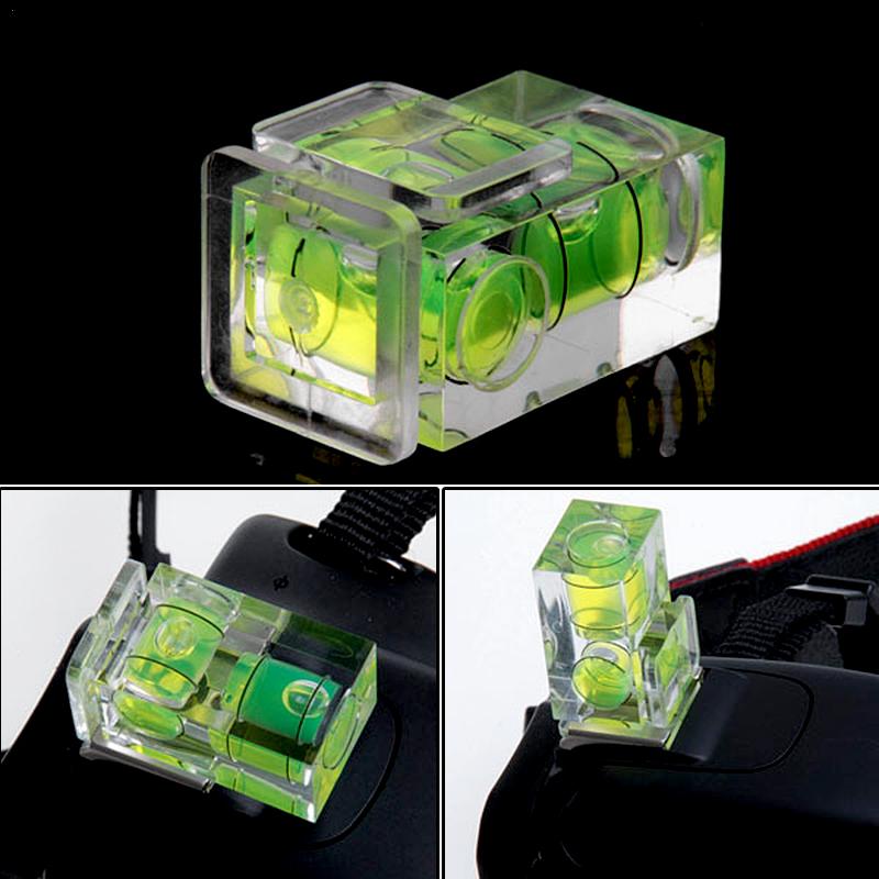 Photography Lighting Meter - รองเท้าร้อนอเนกประสงค์3แกนปรับระดับ3D ระดับจิตวิญญาณของฟองสบู่แบบคงที่สำหรับอุปกรณ์กล้องถ่ายรูป Canon/Nikon/Pentax DSLR