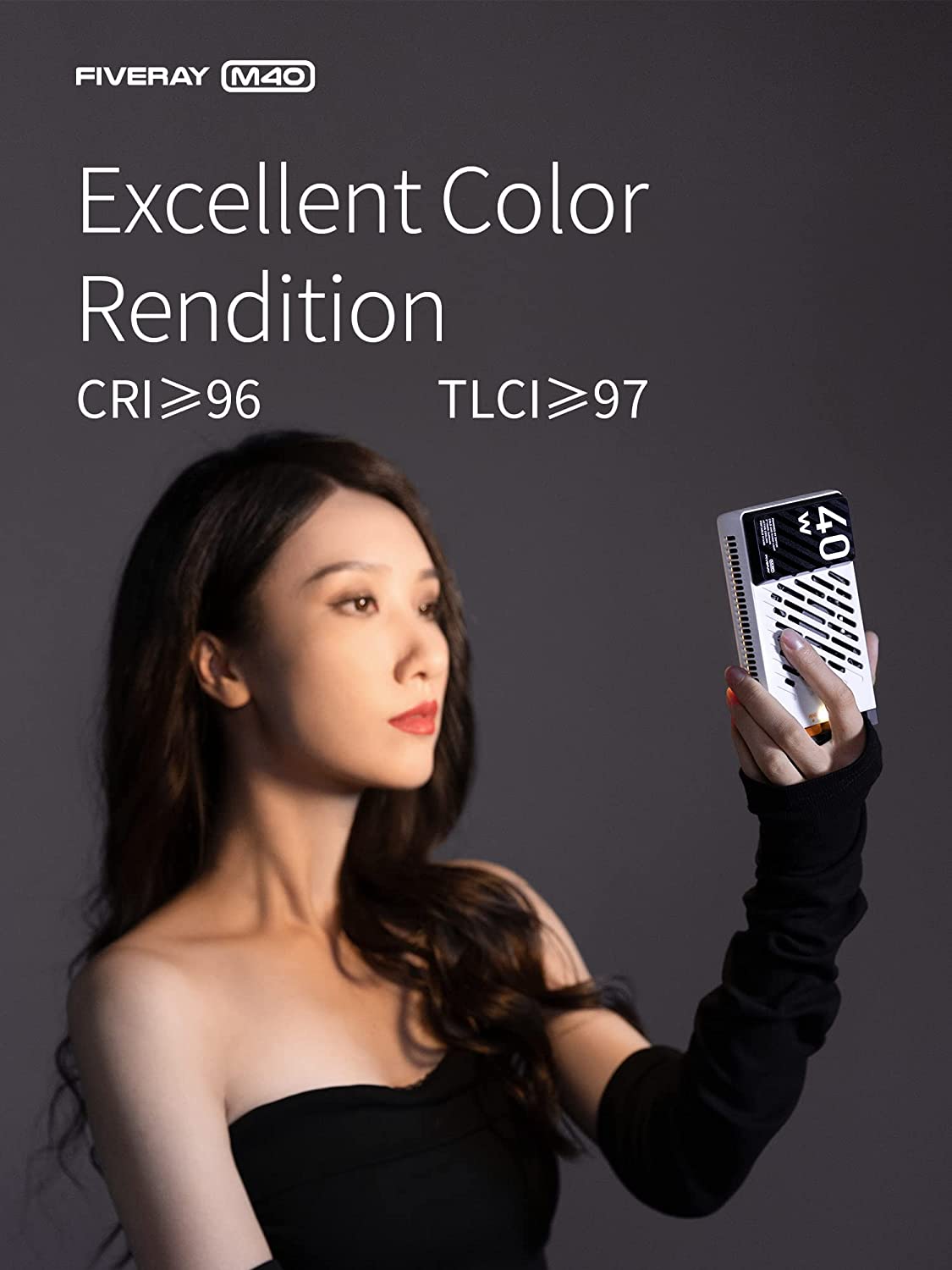 ไฟพกพา ZHIYUN FIVERAY M40 แบบส - Photography Lighting Wireless บทวิจารณ์และราคา