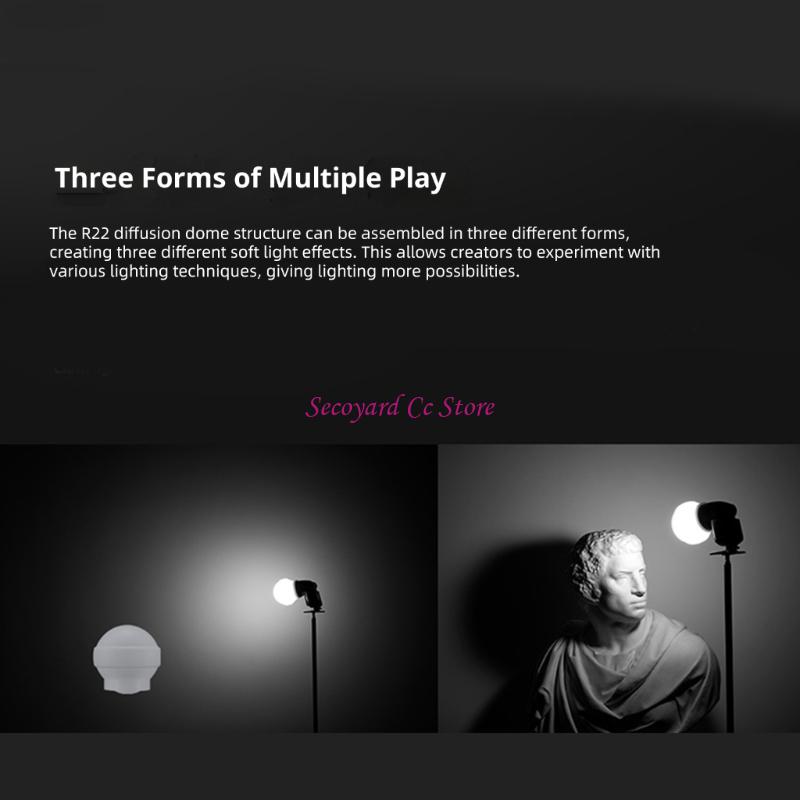 N3UC Softbox แบบพับได้ทรงกลมออ - Photography Lighting Design บทวิจารณ์และราคา