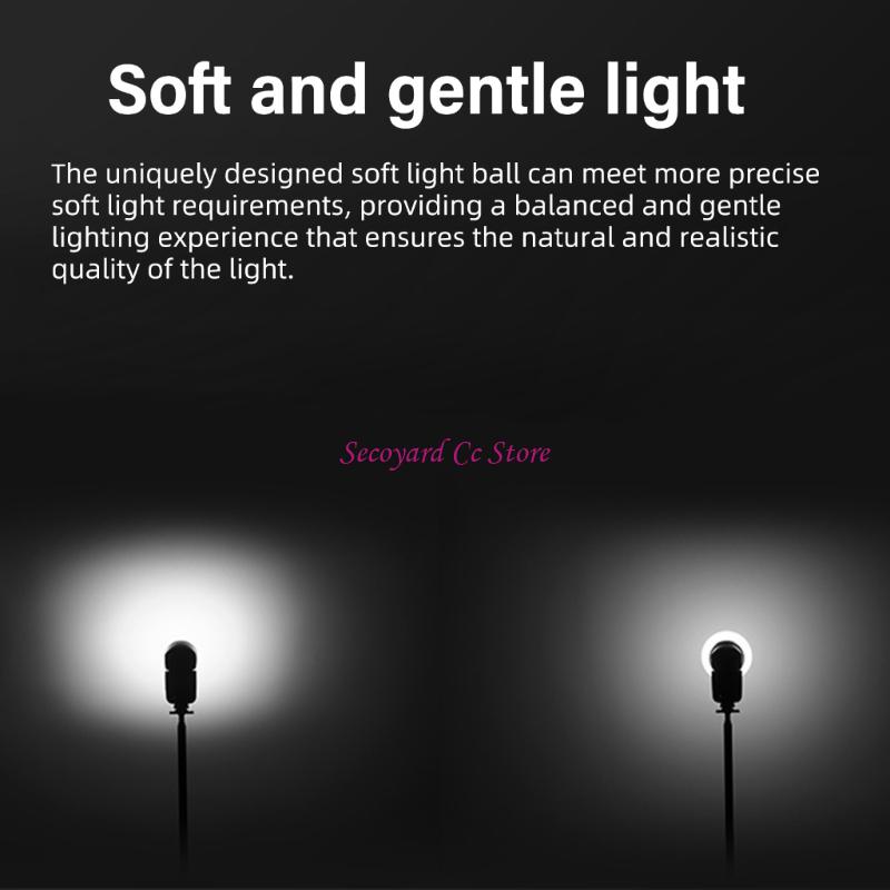 N3UC Softbox แบบพับได้ทรงกลมออ - Photography Lighting Design บทวิจารณ์และราคา