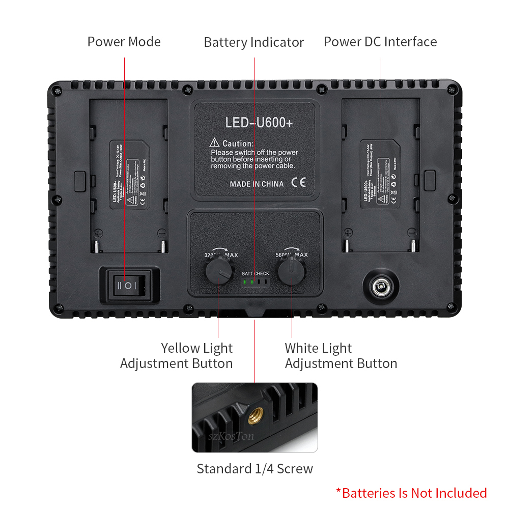 ไฟ LED สำหรับสตูดิโอถ่ายภาพ U8 - Photography Lighting Youtube บทวิจารณ์และราคา