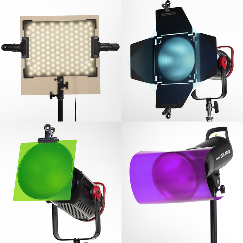 ฟิลเตอร์สีสำหรับไฟสตูดิโอ ขนาด - Photography Lighting Set บทวิจารณ์และราคา