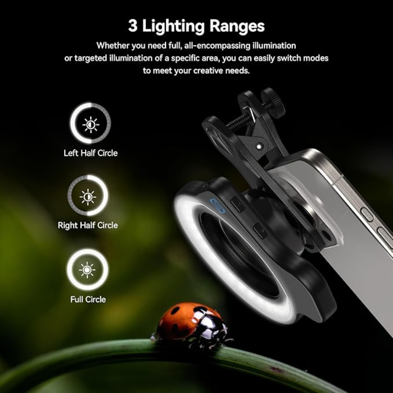 แสงเติมการถ่ายภาพมาโคร: ออกแบบ - Photography Lighting Design บทวิจารณ์และราคา