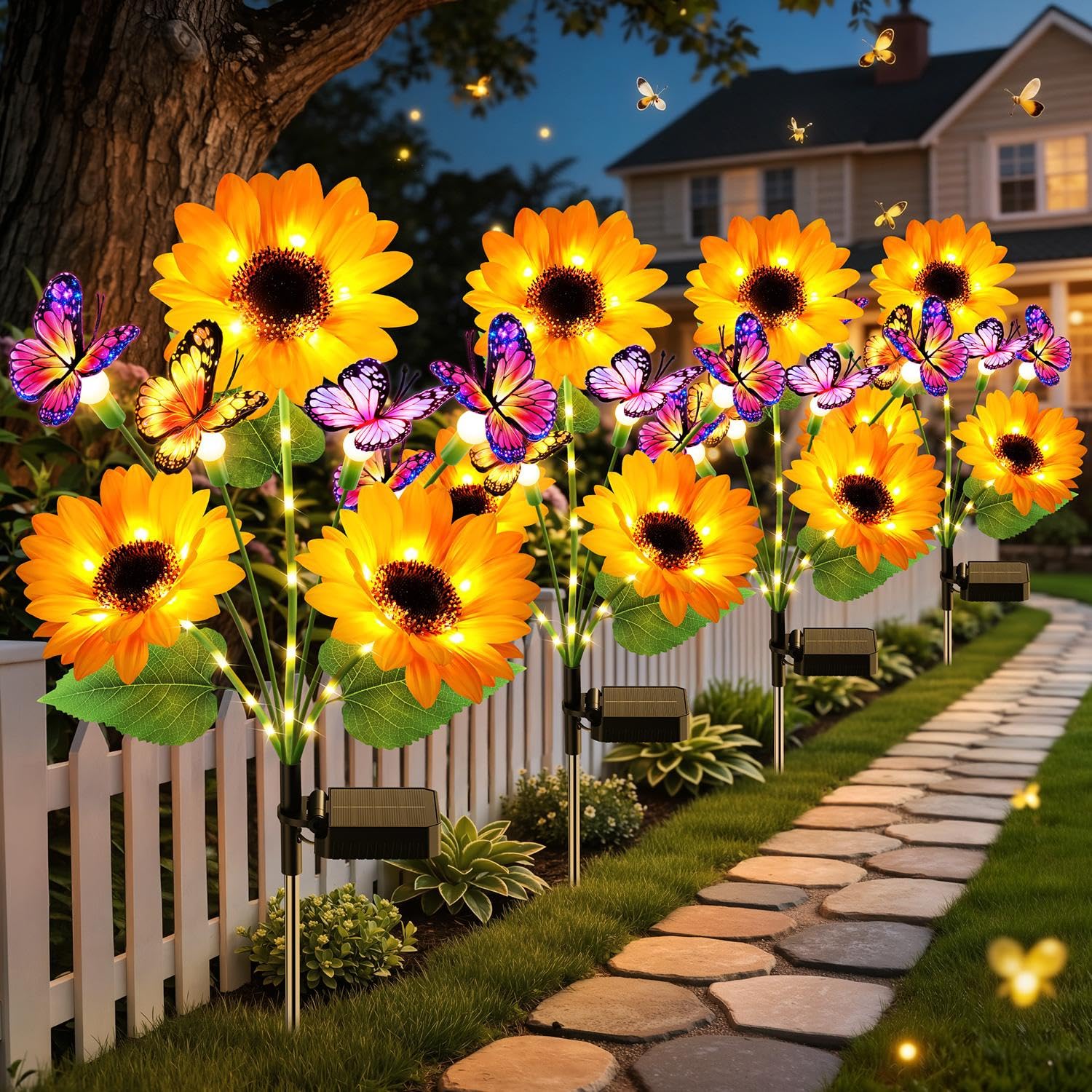 ไฟสวนพลังงานแสงอาทิตย์สำหรับตก - Flower Photography Led Lighting Pack บทวิจารณ์และราคา