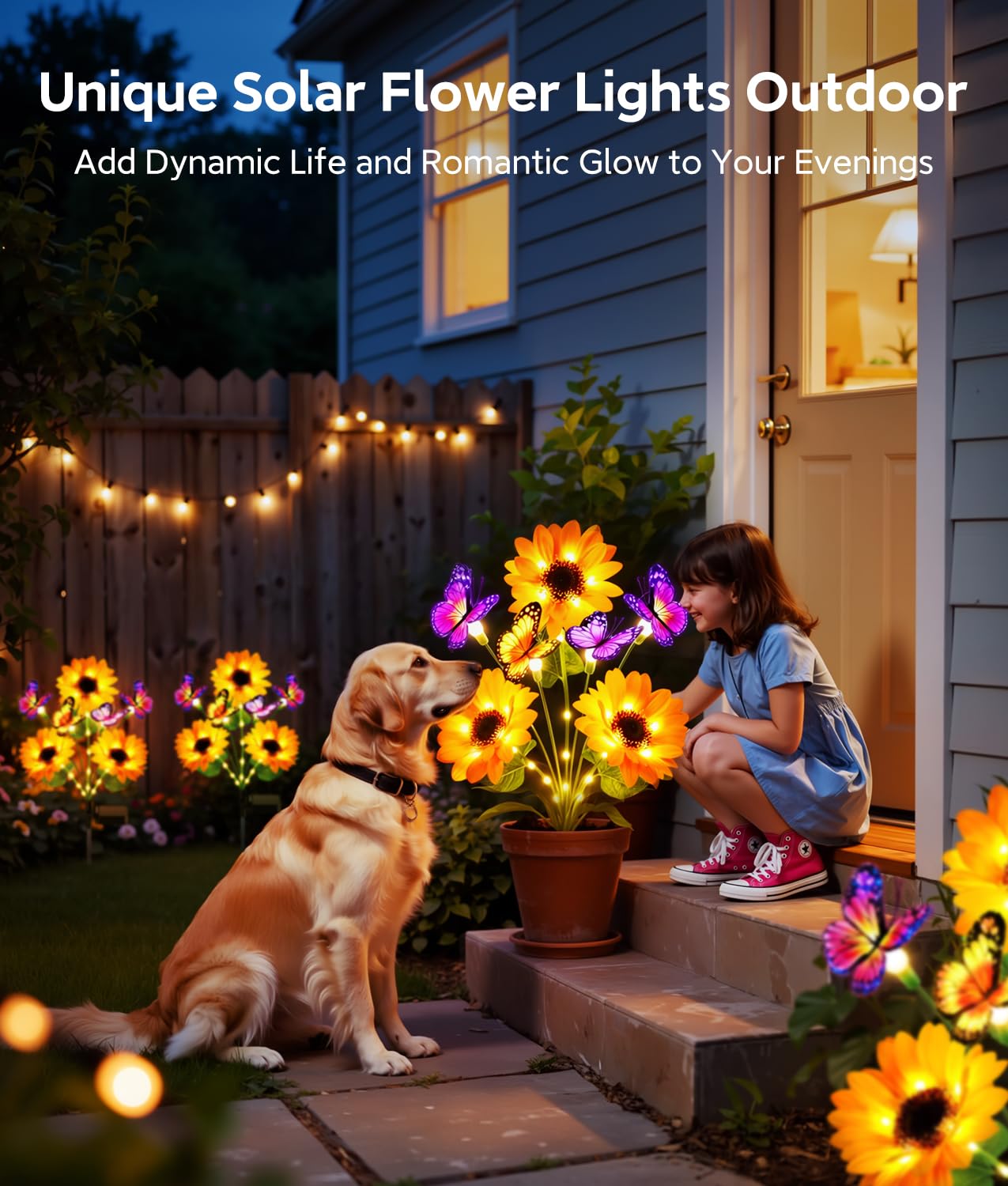ไฟสวนพลังงานแสงอาทิตย์สำหรับตก - Flower Photography Led Lighting Pack บทวิจารณ์และราคา