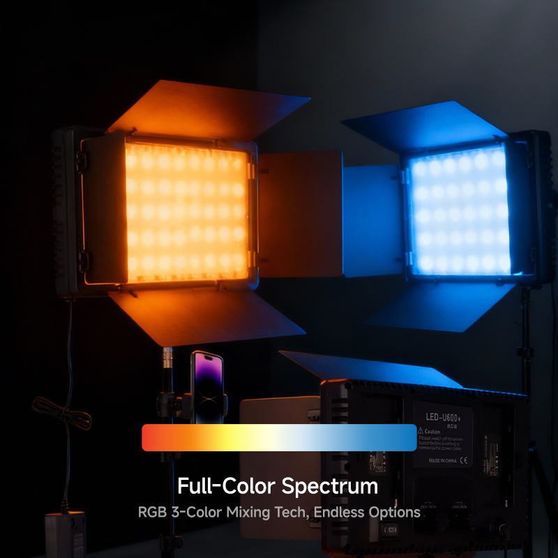 ไฟ LED U600 สำหรับถ่ายภาพในร่ม - Photography Lighting Set บทวิจารณ์และราคา