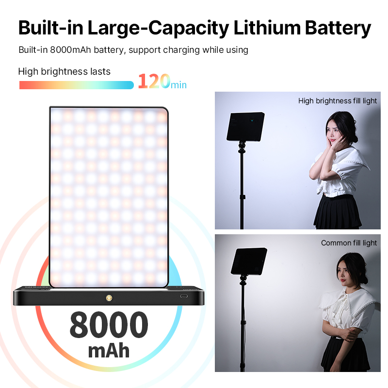 Ulanzi ไฟวิดีโอ RGB 15W LT003แ - Photography Lighting Wireless บทวิจารณ์และราคา