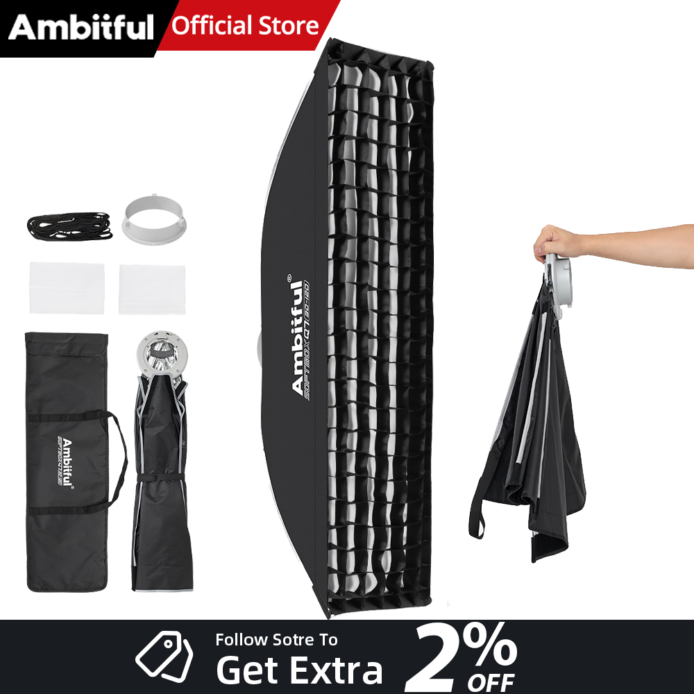 AMBITFUL Q7-II 30*120 ซม. ซอฟต - Photography Lighting Meter บทวิจารณ์และราคา