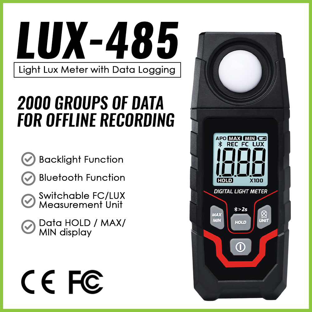 เครื่องวัดแสงดิจิตอลบลูทูธพร้อ - Photography Lighting Meter บทวิจารณ์และราคา