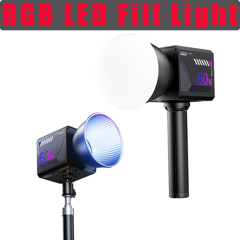 ไฟวิดีโอ RGB 60W แบบพกพา ไฟสตู - Photography Lighting Background บทวิจารณ์และราคา