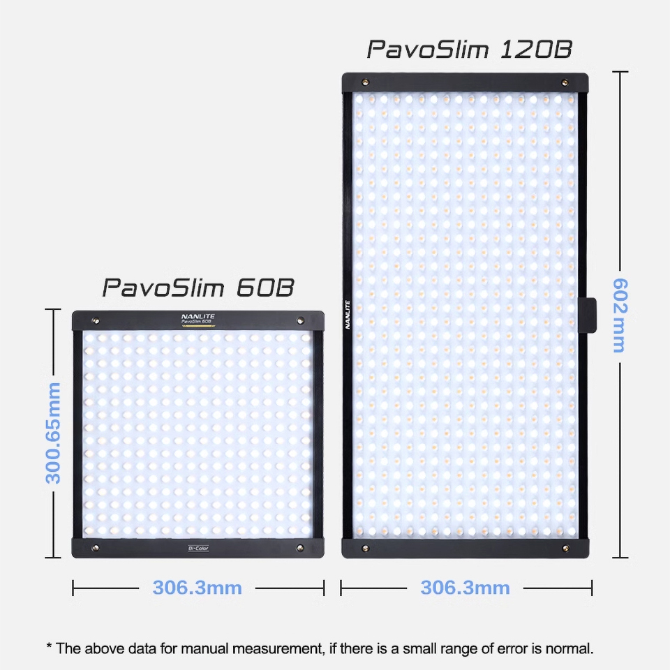 Nanlite PavoSlim 120B Bi-สีแผง - Photography Lighting Wireless บทวิจารณ์และราคา