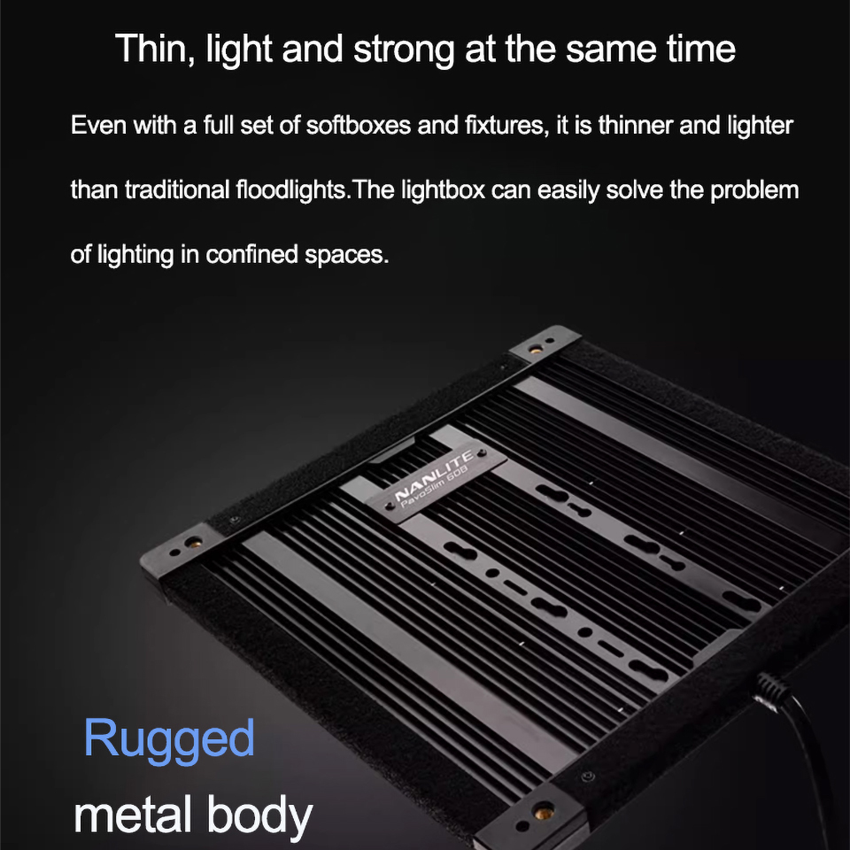 Nanlite PavoSlim 120B Bi-สีแผง - Photography Lighting Wireless บทวิจารณ์และราคา