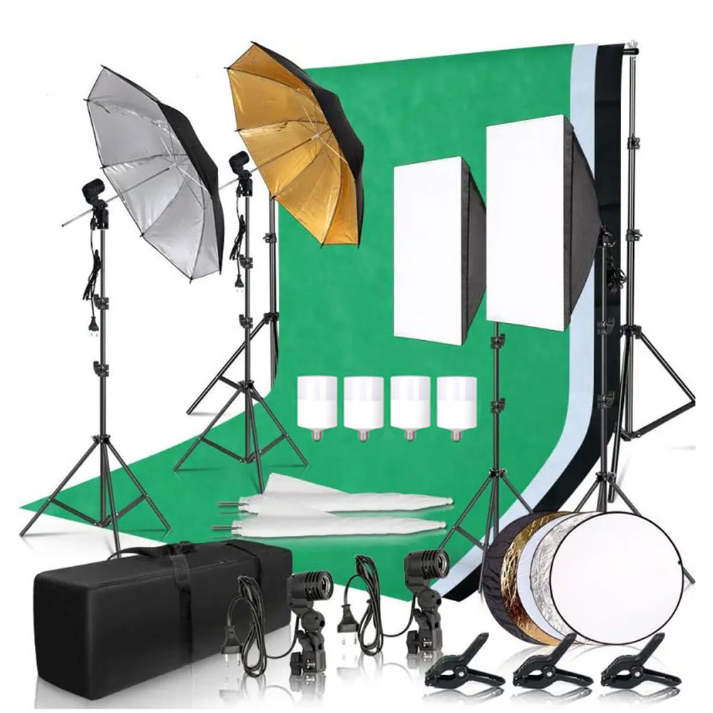 ชุดไฟสตูดิโอถ่ายภาพแบบซอฟต์บ็อ - Photography Lighting Set บทวิจารณ์และราคา