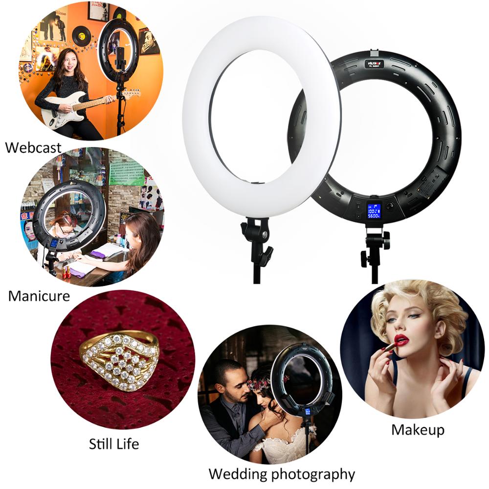 ชุดไฟวงแหวน LED Viltrox VL-600 - Led Ring Light 18 บทวิจารณ์และราคา