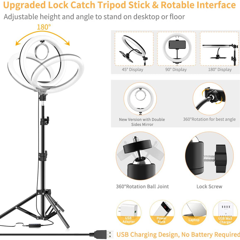 16 ซม.26 ซม.33 ซม.ไฟ LED หรี่แ - Photography Lighting Youtube บทวิจารณ์และราคา