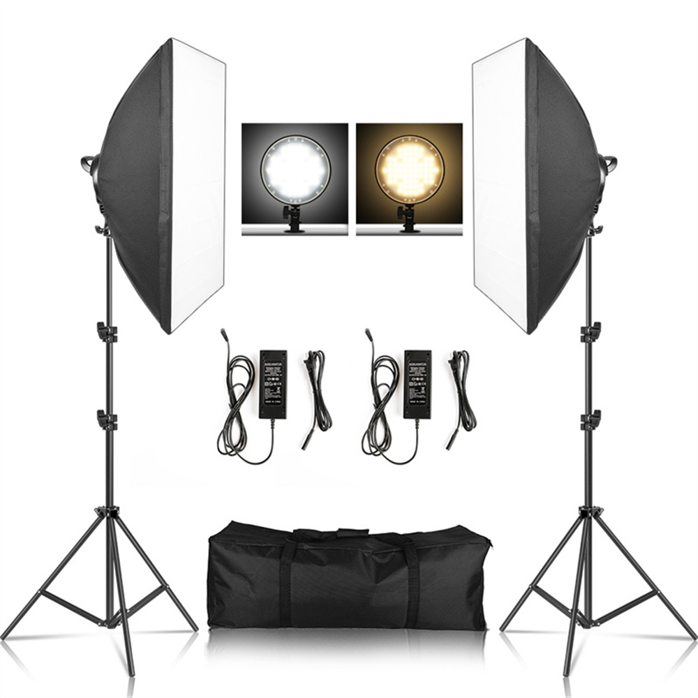 Softbox Light ชุดถ่ายภาพ Photo - Photography Lighting Background บทวิจารณ์และราคา